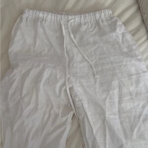 Reformation Olina Linen Pants